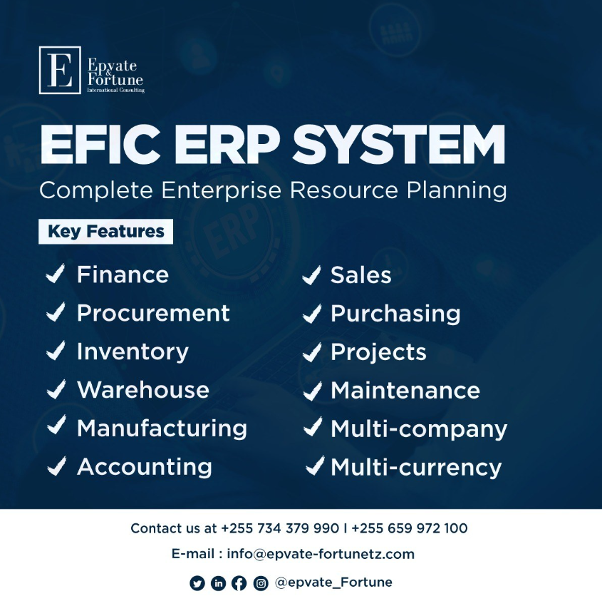 EFIC Erp System